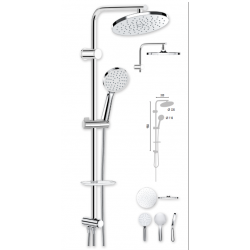 Στήλη Ντουζ χωρίς μπαταρία DUSCHELINE DM-7056